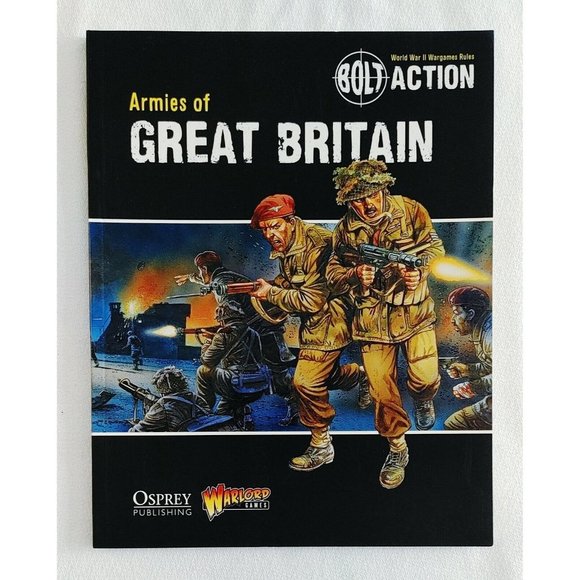 Bolt Action  Armies of Great Britain Book Warlord Games 28mm WW2 - Picture 1 of 2